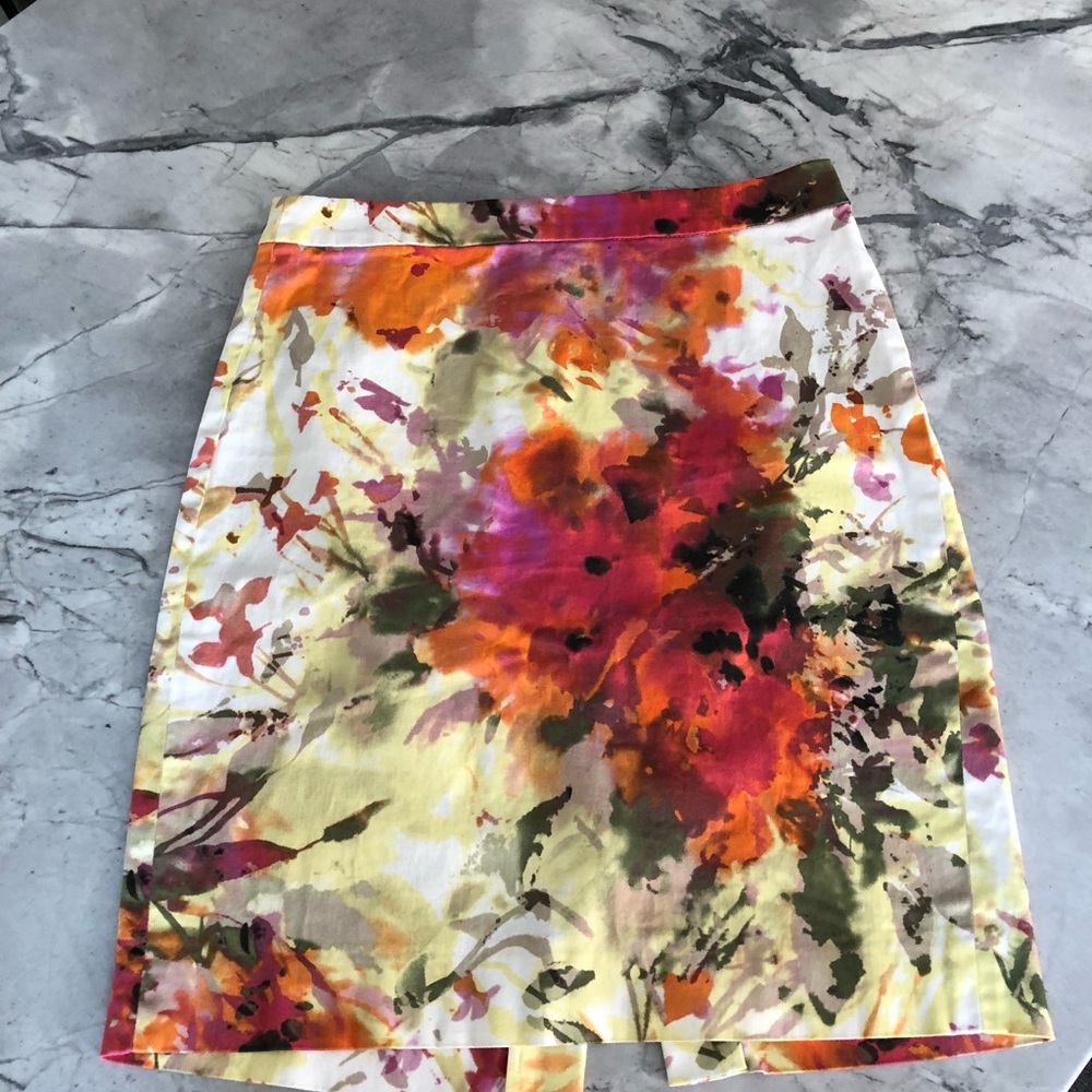 Floral pencil skirt by J. Crew